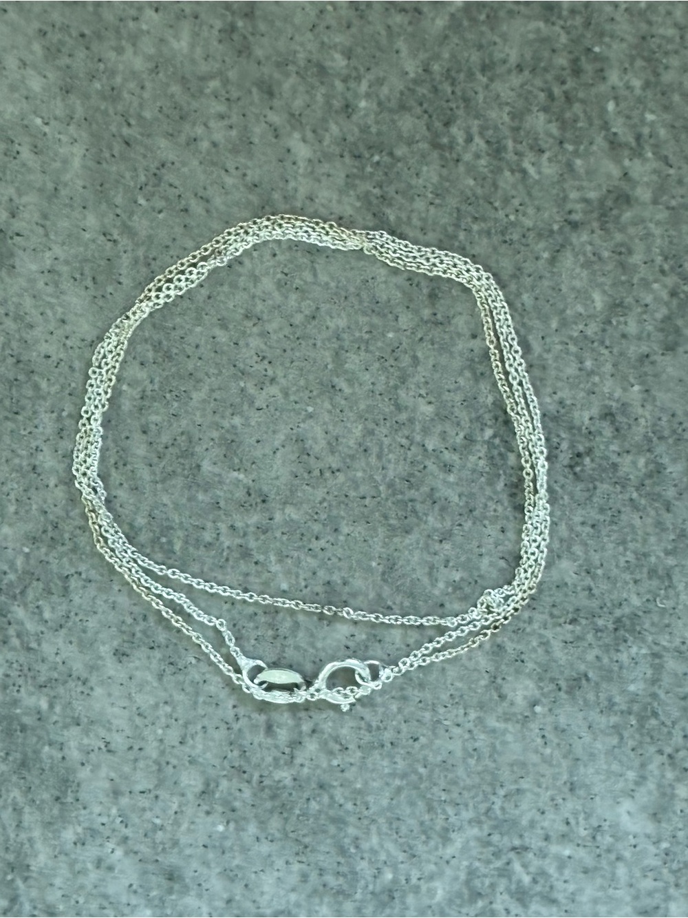 .925 Single-Strand Sterling Silver Oval Cable Link Chain Necklace 18โ